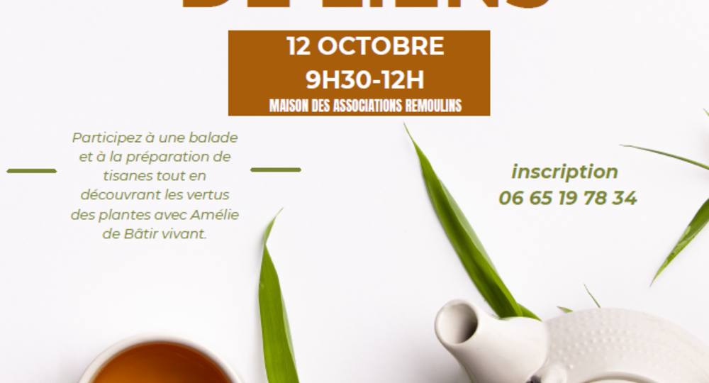 Balade et tisane papote - Jardin des liens