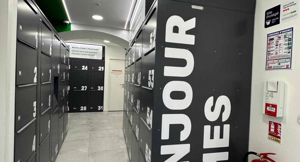 Locker in the city_Nîmes