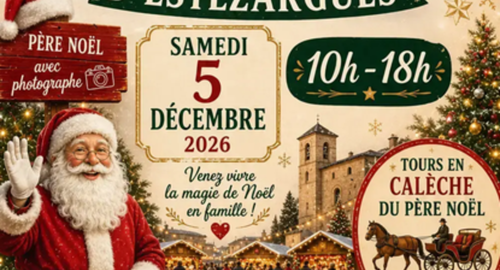 Marché noel estézargues