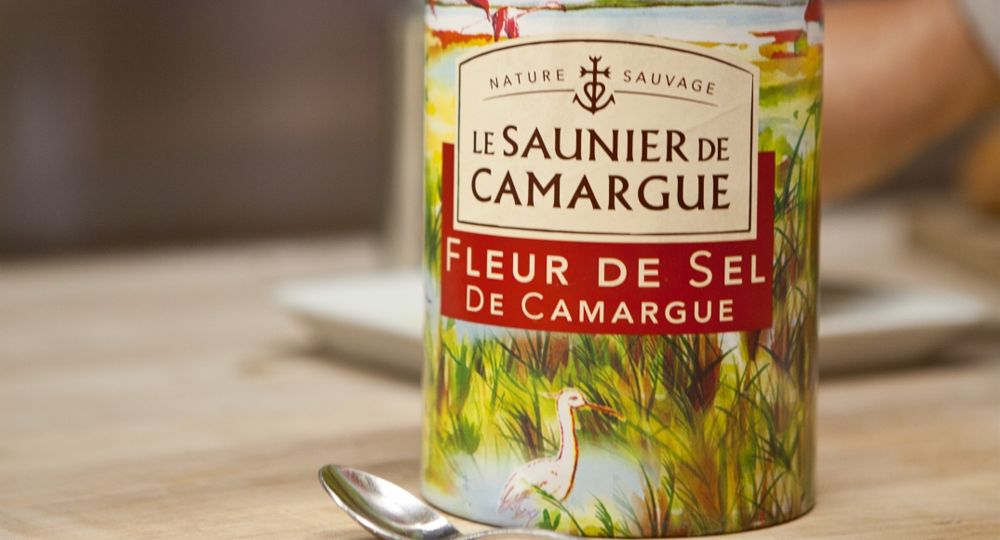 Gros sel de Camargue, sel français provenant du salin d'Aigues