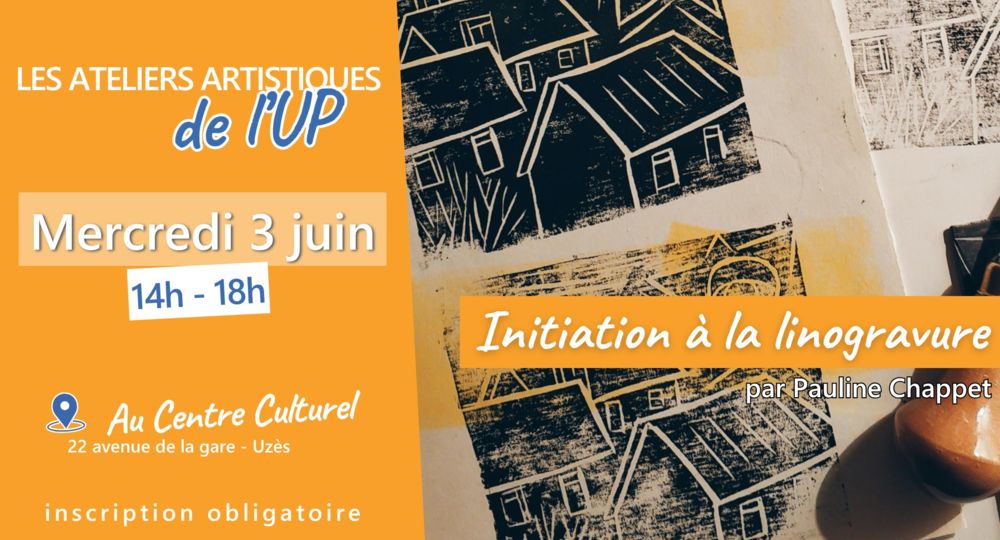 Atelier artistique - Initiation à la linogravure