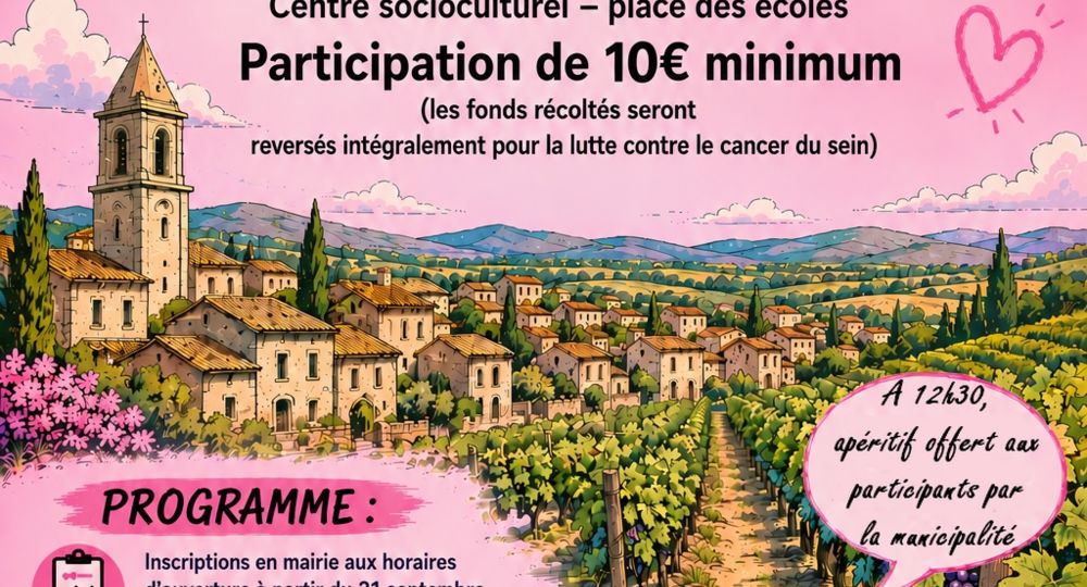 Octobre rose à Orsan_Orsan