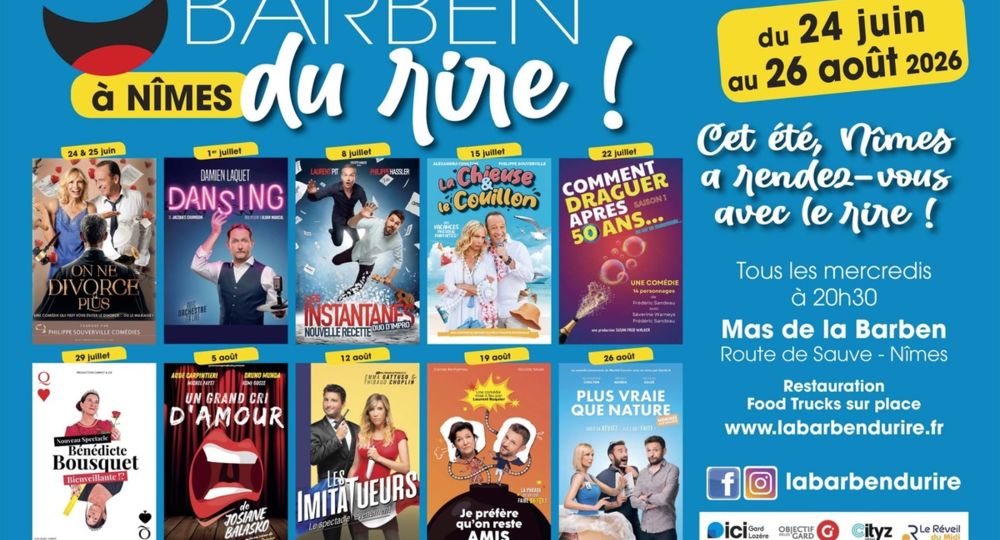 La Barben du Rire ( comédies ) Mas de la Barben Nimes_Nîmes