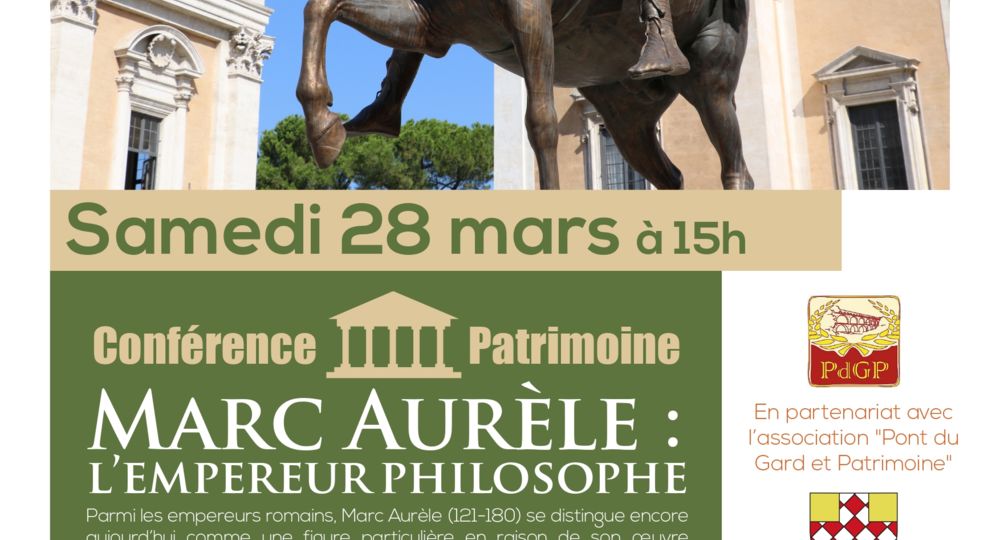 Conférence patrimoine - Marc Aurèle : l’empereur philosophe_Valliguières