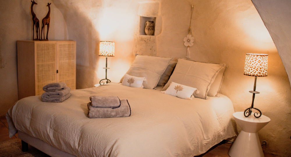 Chambre Awa sous voûtes avec Lit Queen Size