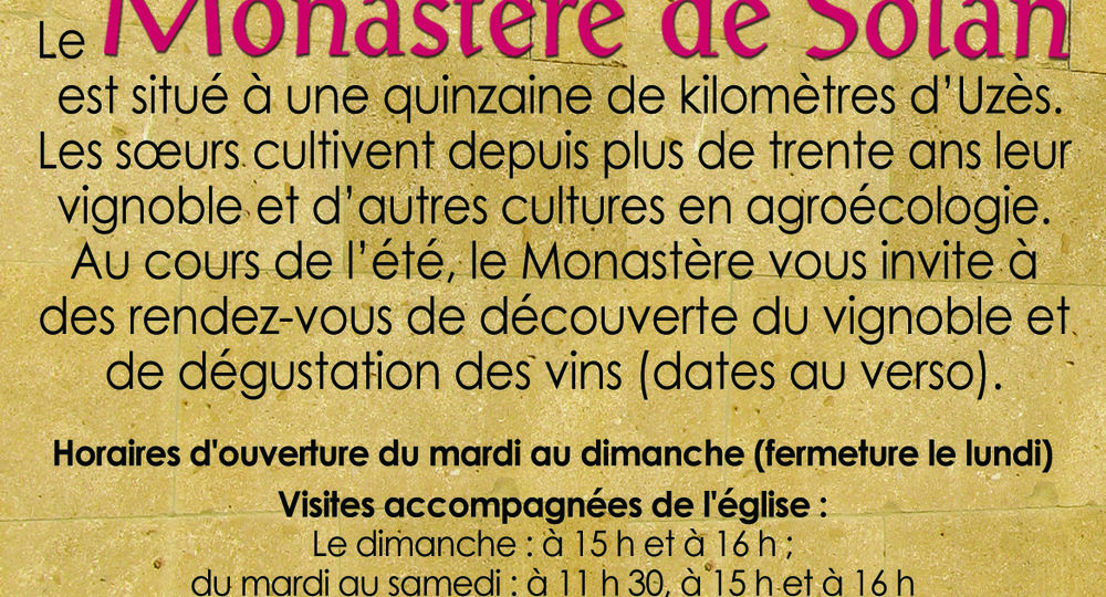 Visite commentée du domaine de Solan et dégustation des vins_La Bastide-d'Engras