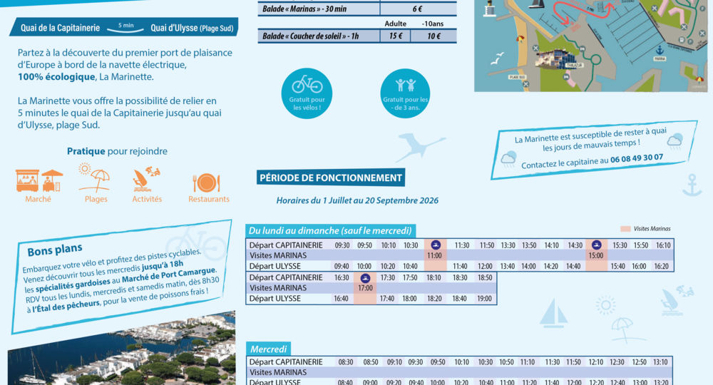 La Marinette - Navette portuaire_Le Grau-du-Roi