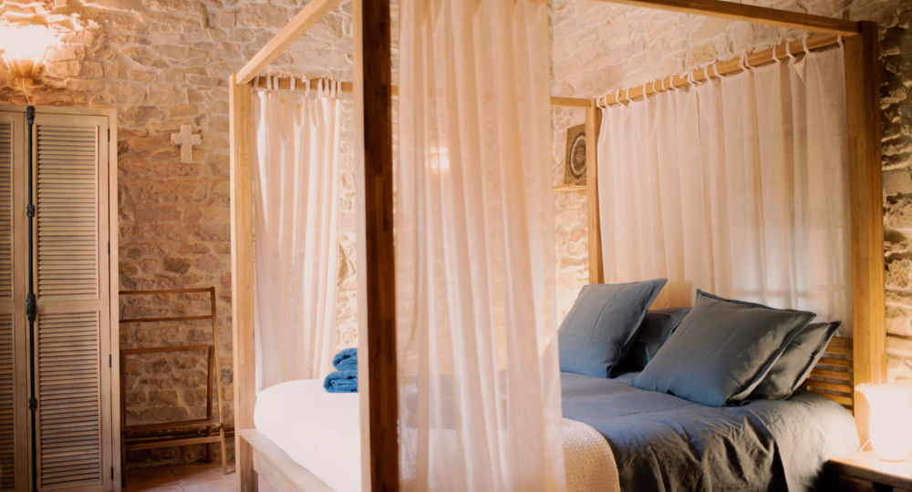 Chambre Parentale Céleste climatisée avec Lit King Size