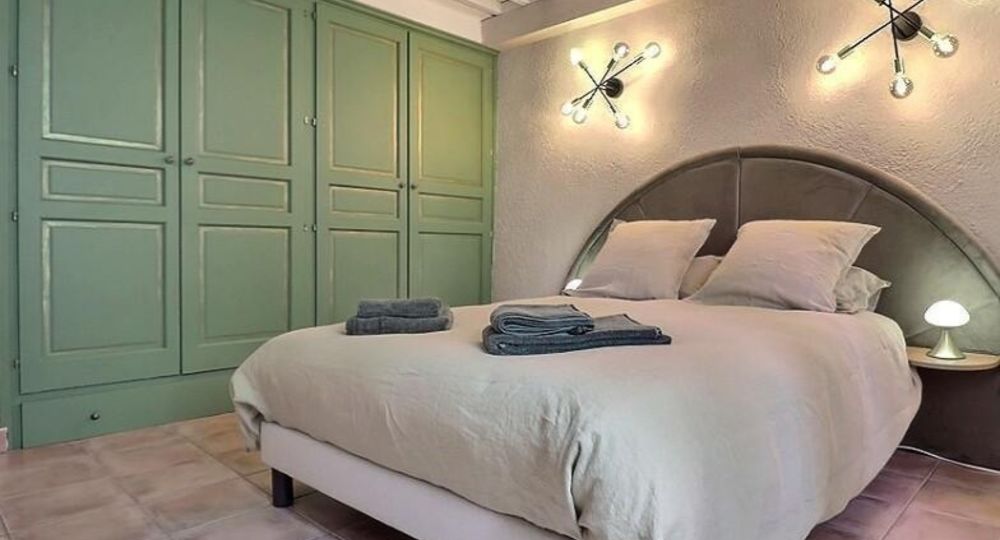 Chambre Parentale Céleste avec lit King Size