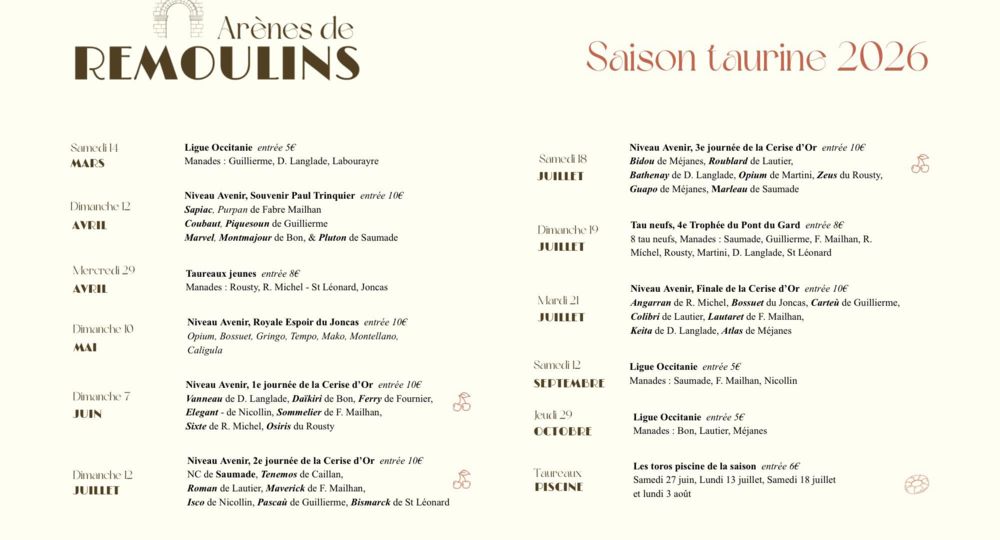 Course camarguaise Avenir Souvenirs Paul Trinquier_Remoulins