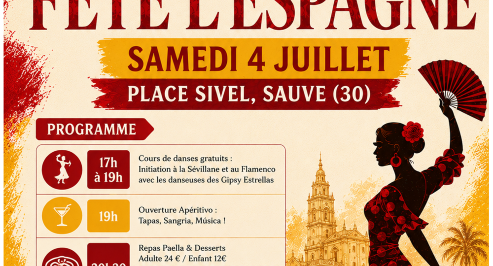 Fête de l'Espagne à Sauve_Sauve