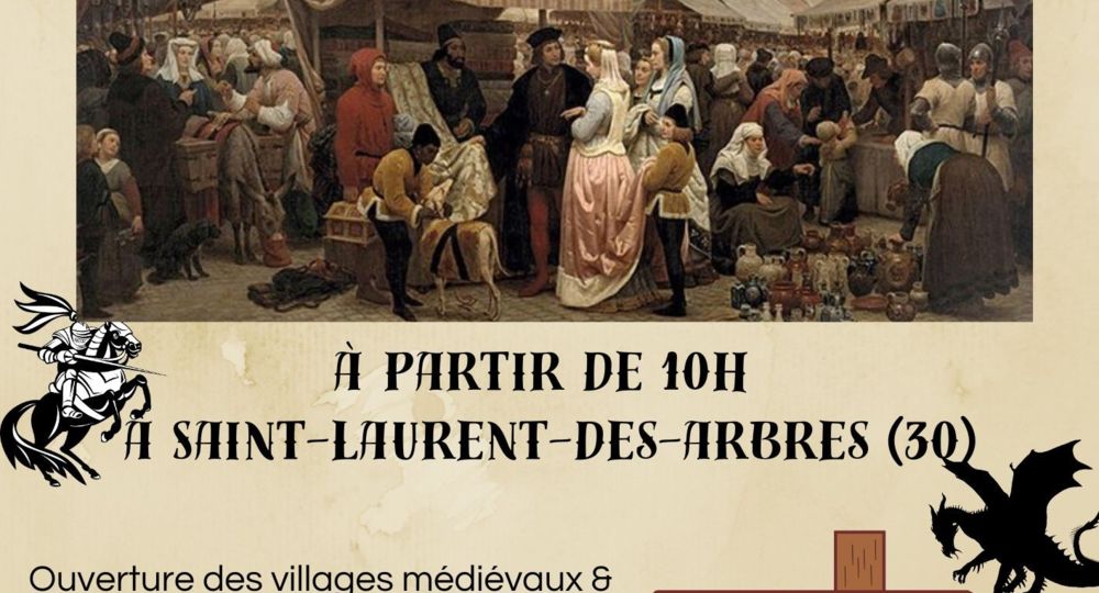 Les médiévales de St Laurent des Arbres_Saint-Laurent-des-Arbres