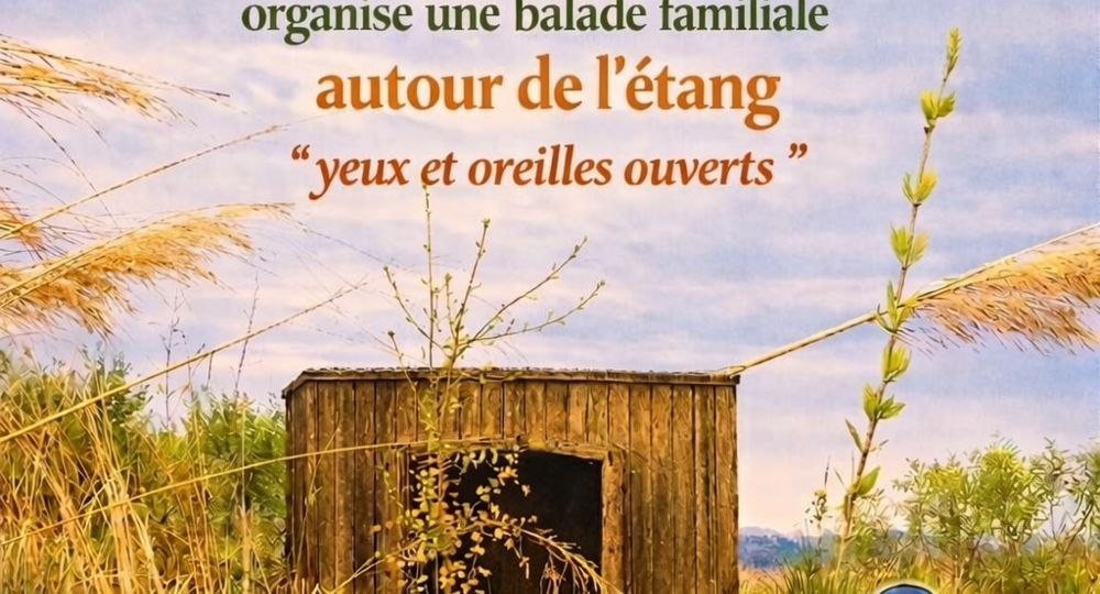 Balade yeux et oreilles ouverts- étang - Fête de la nature
