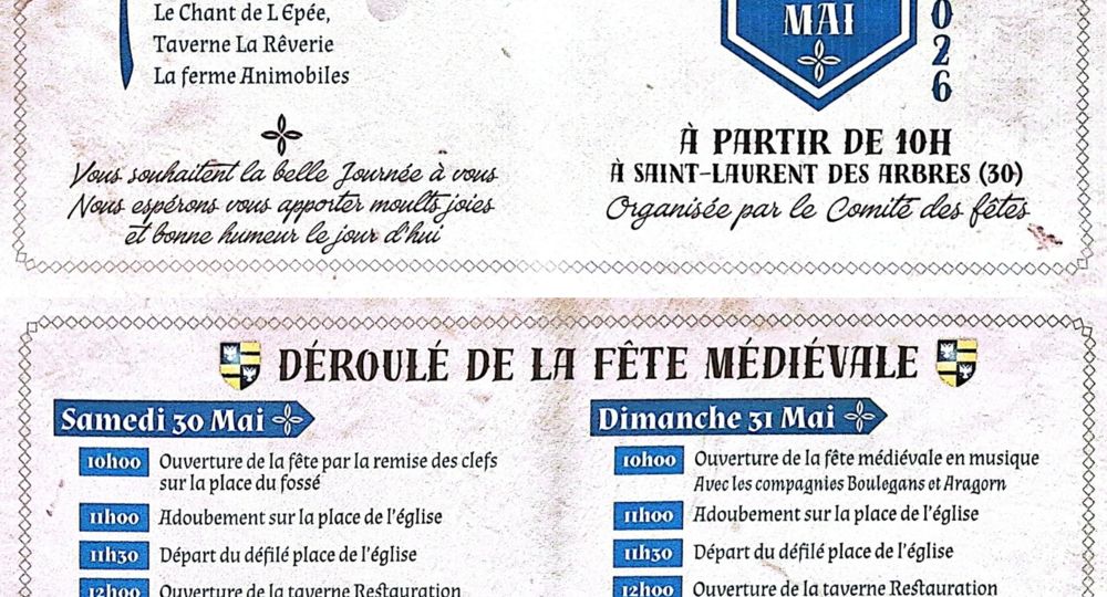 Les médiévales de St Laurent des Arbres_Saint-Laurent-des-Arbres