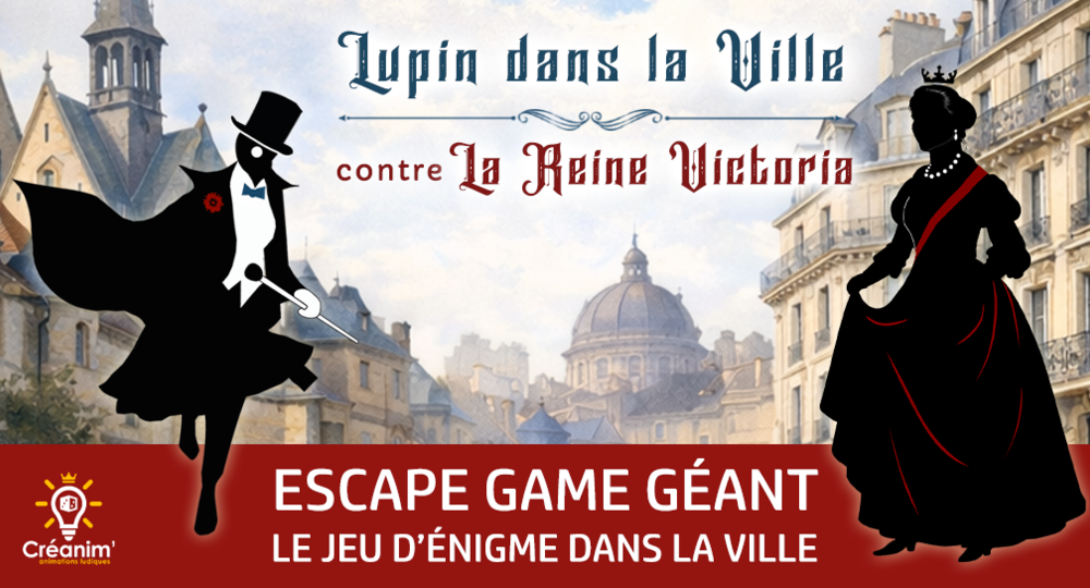 Escape game géant - Lupin dans la ville_Alès