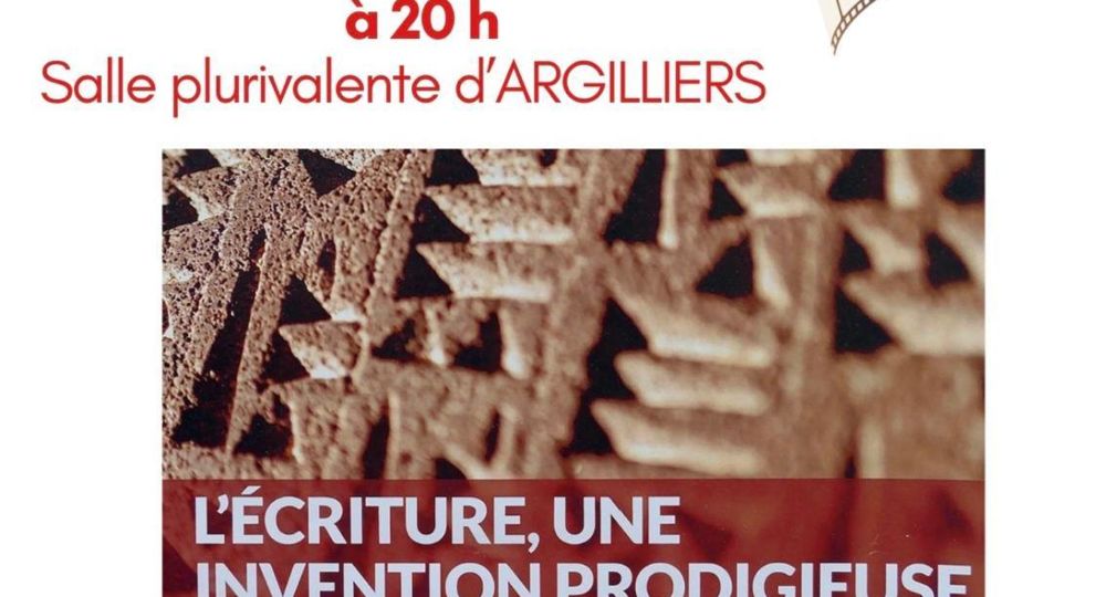 Projection de film - L'écriture, une invention prodigieuse_Argilliers