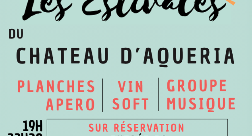 Les Estivales du Château d'Aqueria_Tavel