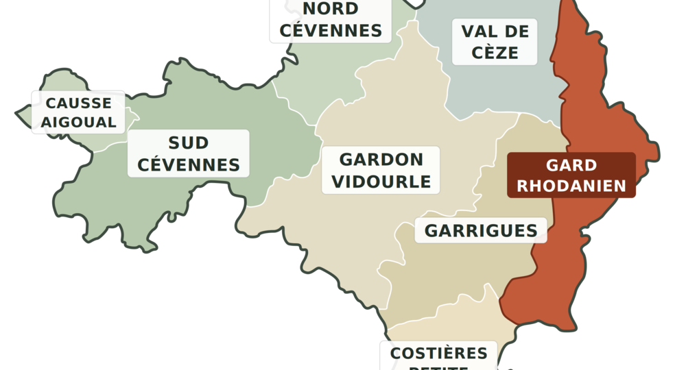 Massif forestier Gard rhodanien - Zone de vigilance 308