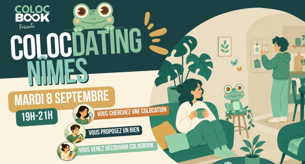 ColocBook – Rencontre autour de la colocation à Nîmes_Nîmes