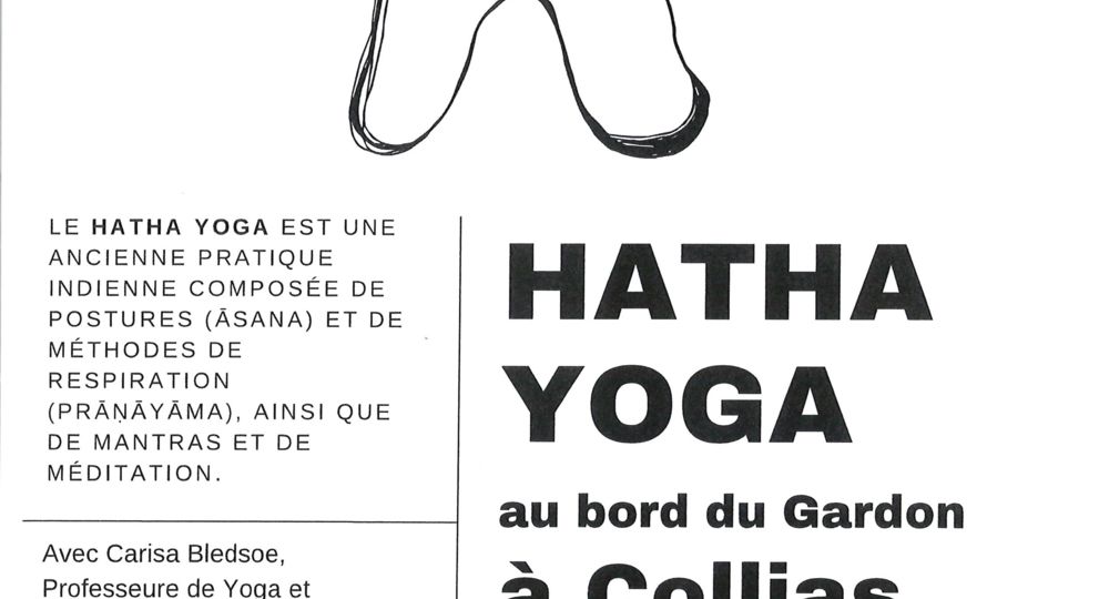 Hatha Yoga au bord du Gardon_Collias