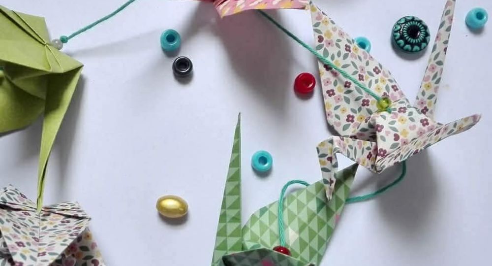 Atelier Origami : Réalisez une guirlande de grues_Sommières