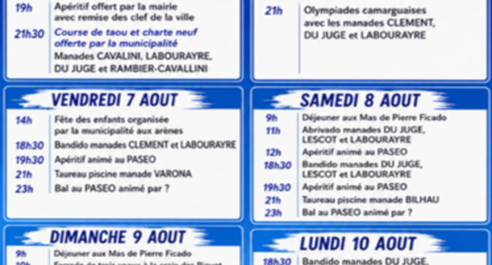 Fête votive_Bezouce
