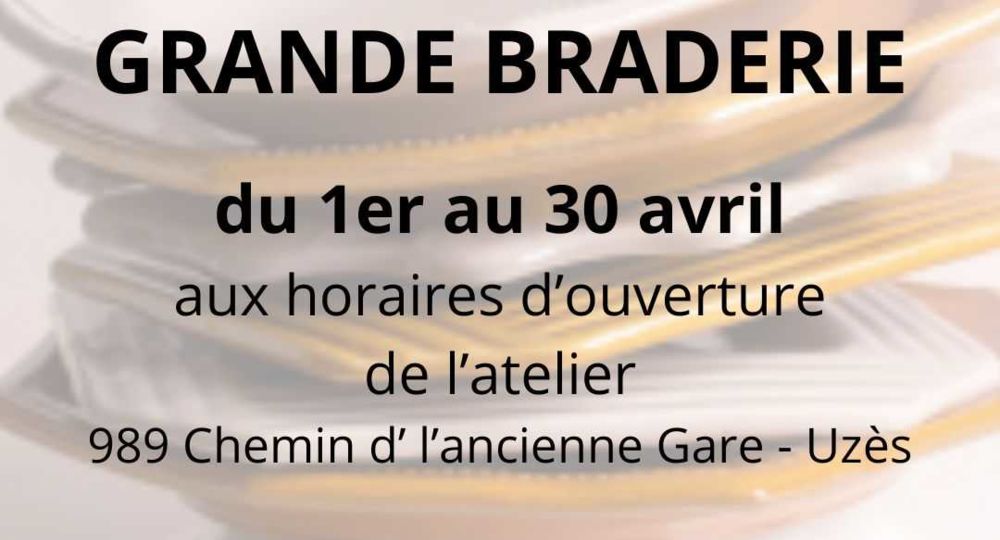 Grande braderie Pichon