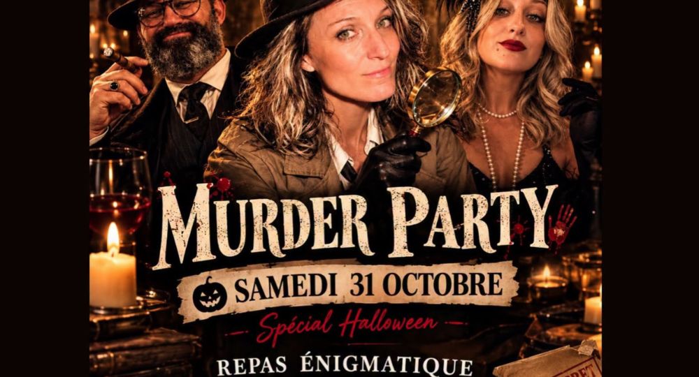 Repas énigmatique - Murder party : Meurte sous les voutes_Domazan