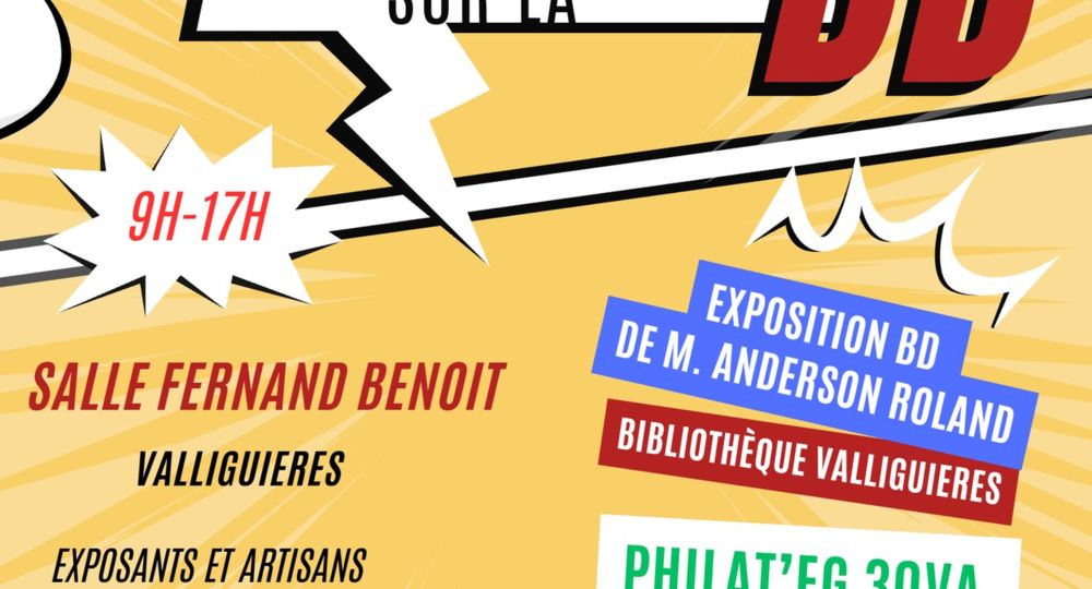 Exposition Philatélique sur la BD_Valliguières