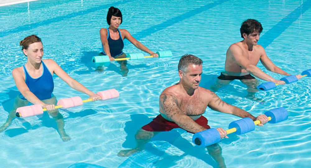 Aquagym à la Piscine Municipale d'Uzès_Uzès
