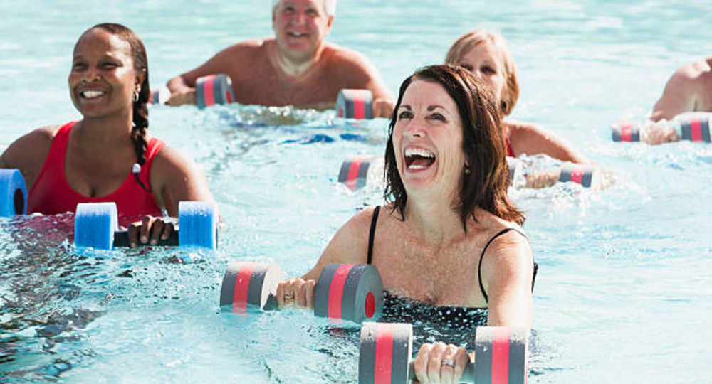 Aquagym à la Piscine Municipale d'Uzès_Uzès
