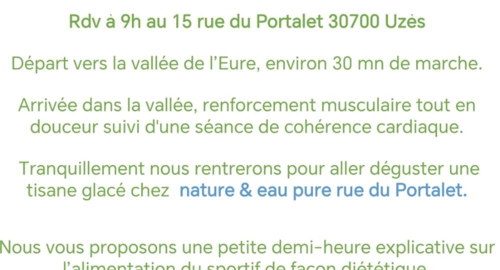 Marche active - Matinée oxygène et vitalité_Uzès