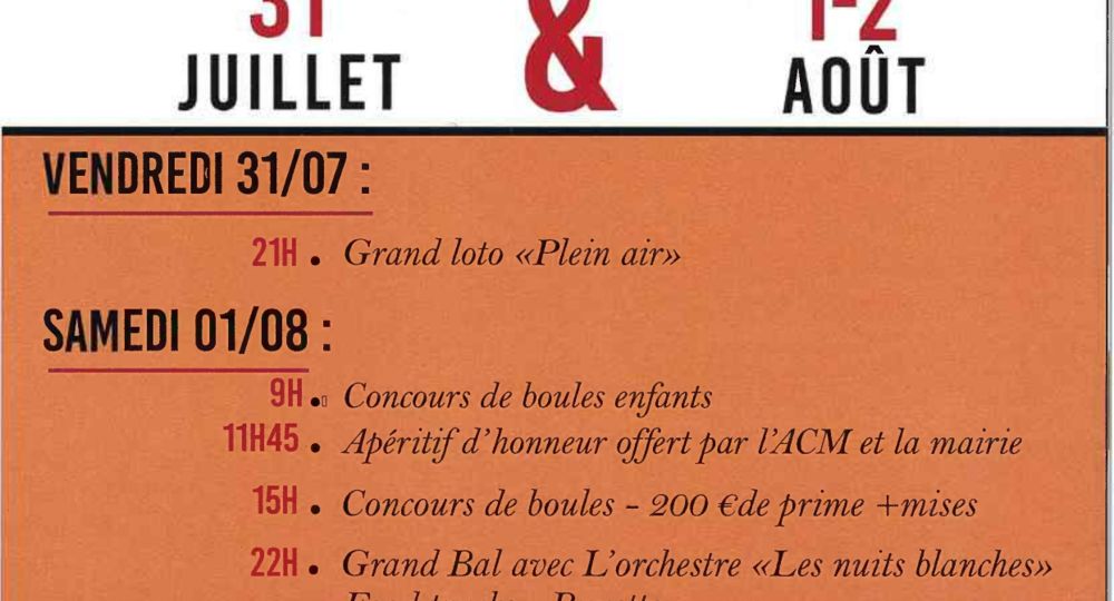 Fête votive de Montclus_Montclus