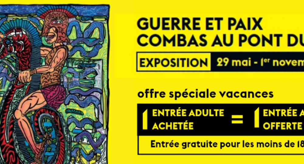 Exposition de peintures - Robert Combas - Guerre et paix_Vers-Pont-du-Gard