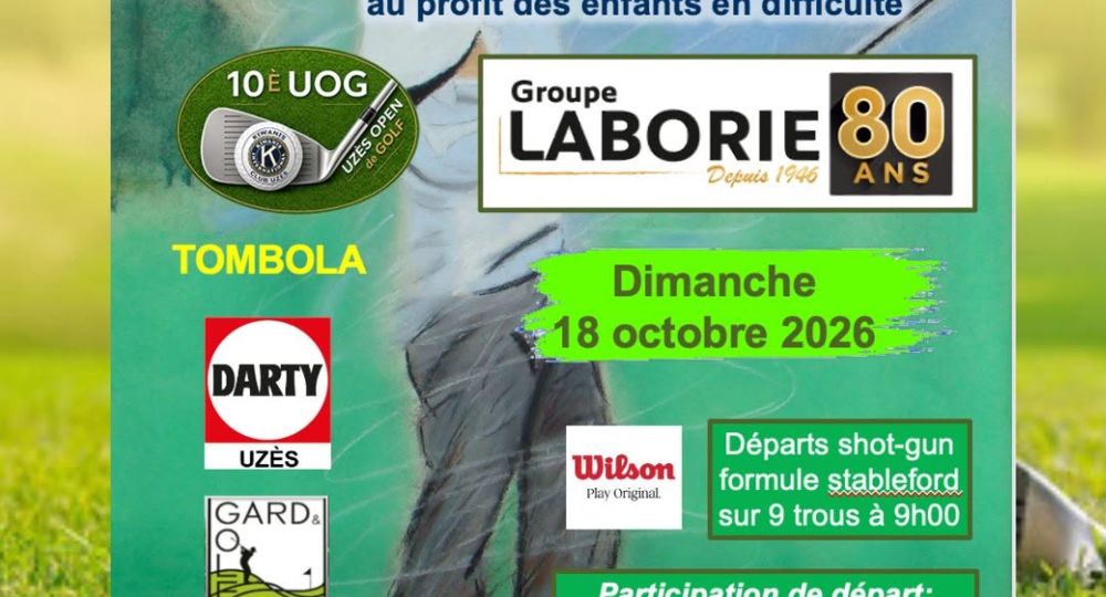 10ème Trophée de Golf Kiwanis - Uzès Open_Uzès