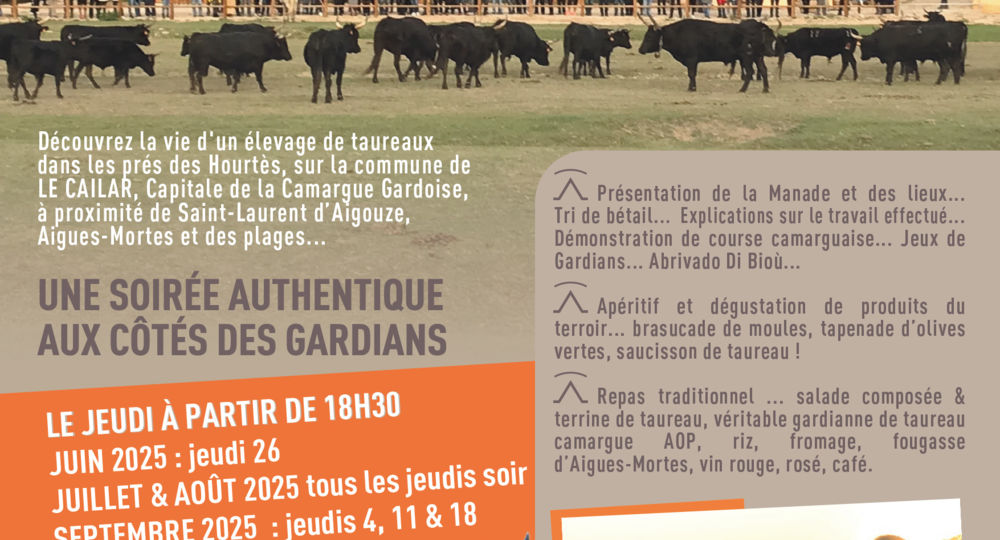 Veillées Camarguaises - Manade Agnel_Le Cailar