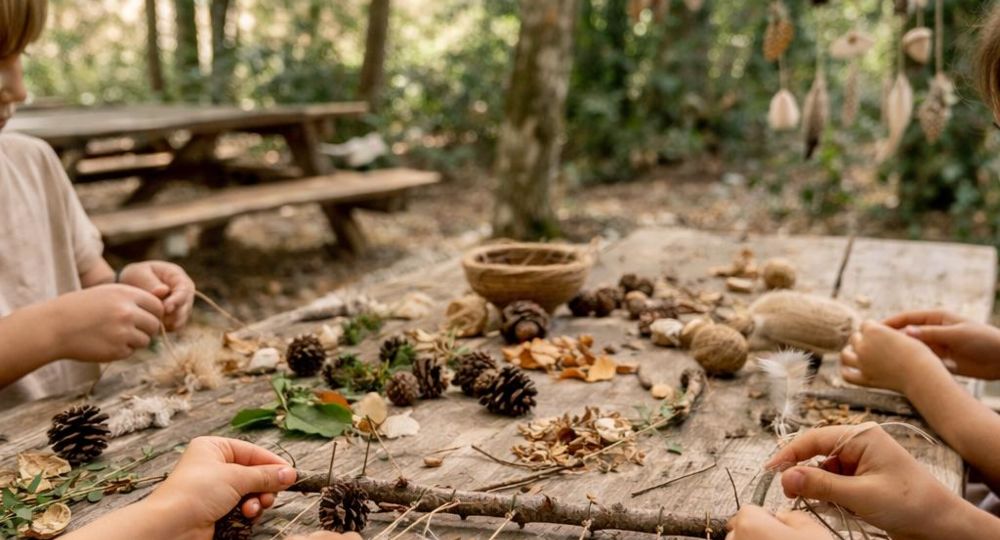 Ateliers créatifs mobile nature_Méjannes-le-Clap