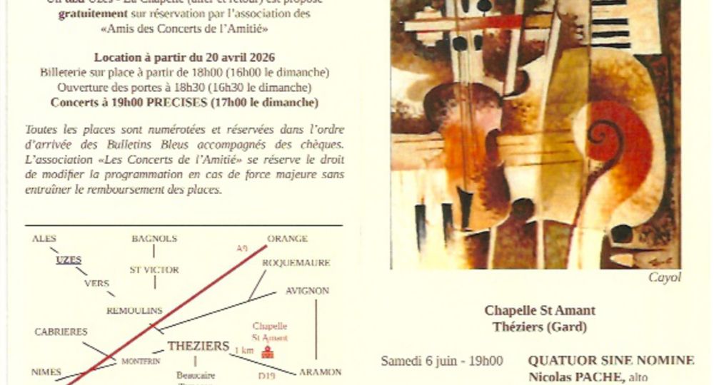 Les Concerts de l'Amitié