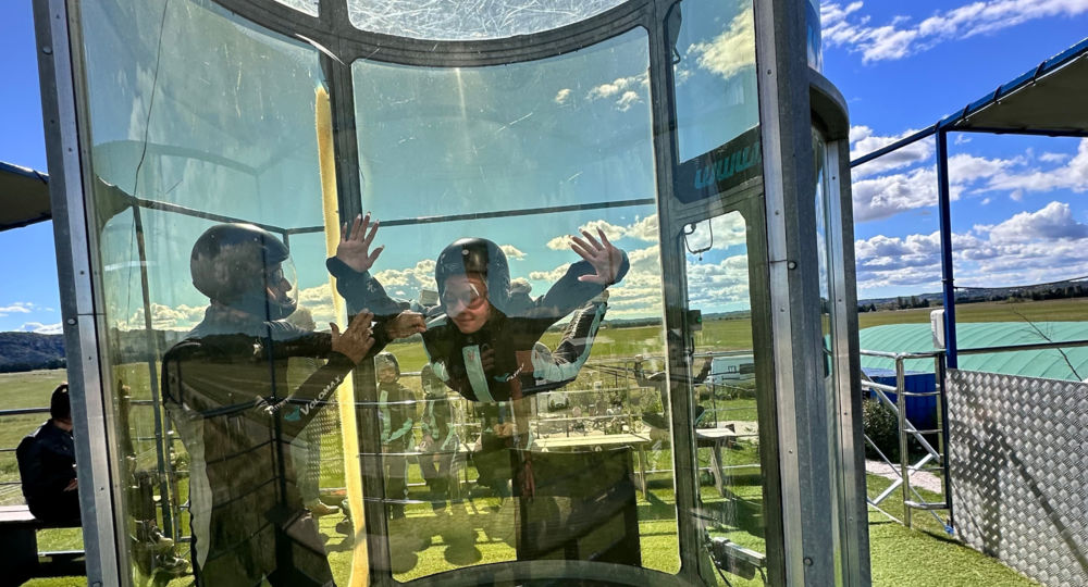 Simulateur de chute libre