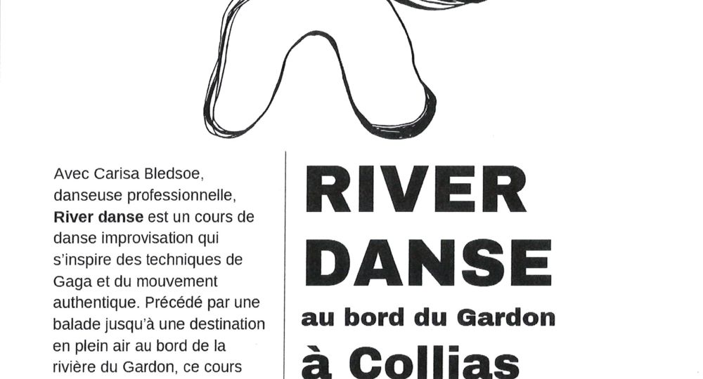 River Danse au bord du Gardon_Collias