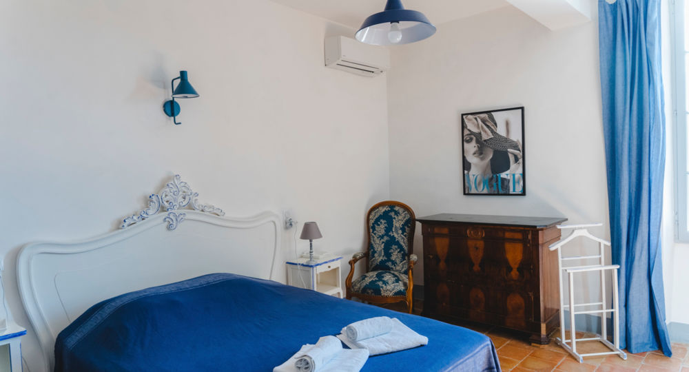 chambre bleue