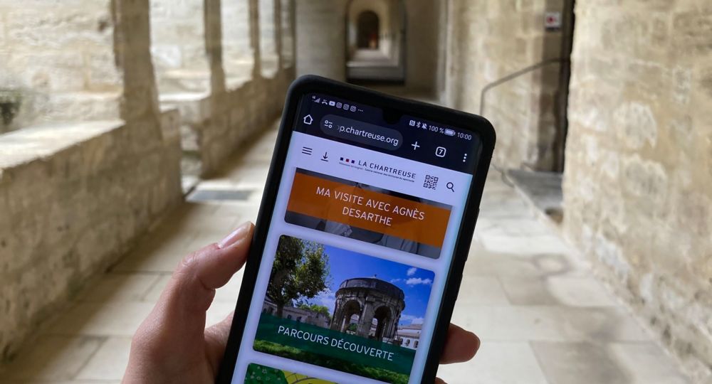 L'application de visite de la Chartreuse_Villeneuve-lez-Avignon