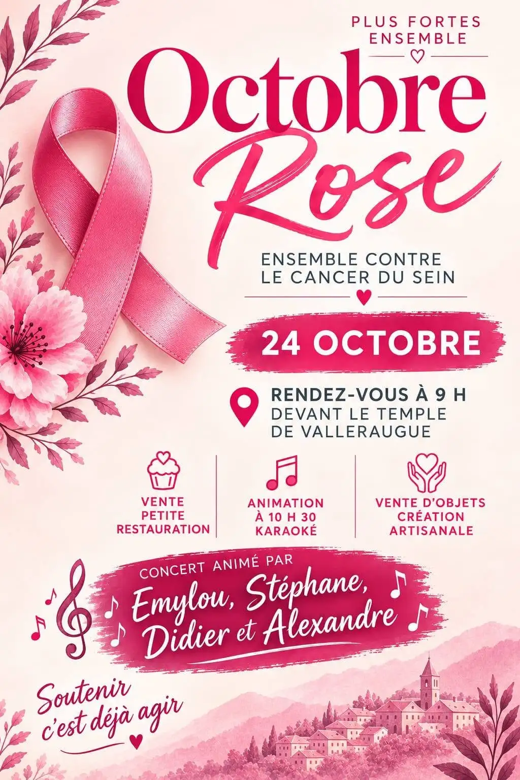 Octobre Rose_Valleraugue