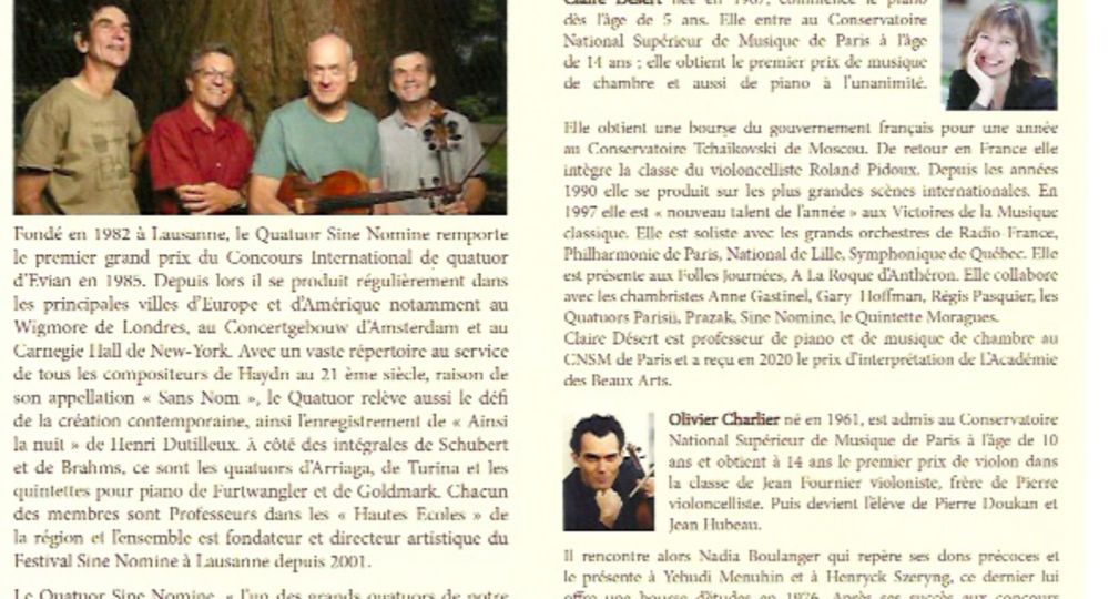 Les Concerts de l'Amitié