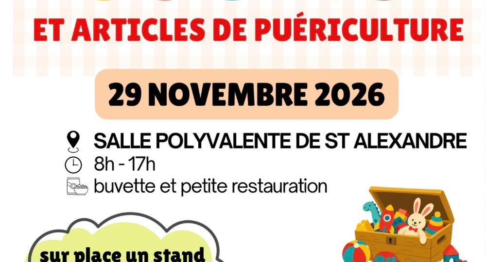 Bourse aux jouets à Saint-Alexandre_Saint-Alexandre
