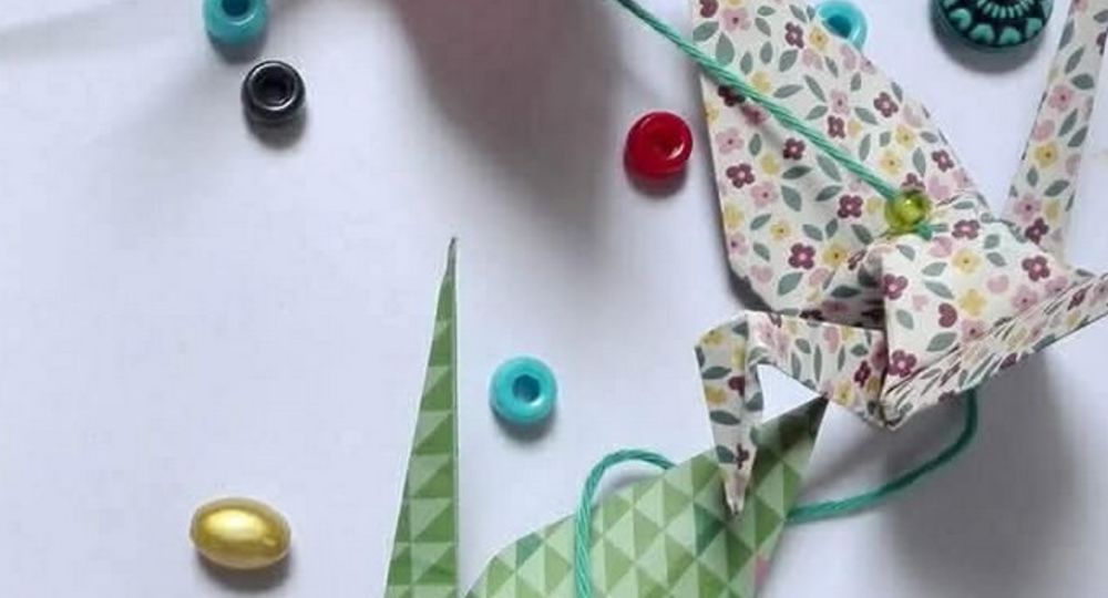 Atelier Origami : Réalisez une guirlande de grues_Sommières