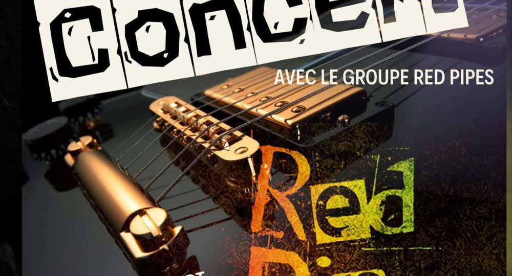 Concert - Rock et Blues - Red Pipes_Saint-Quentin-la-Poterie