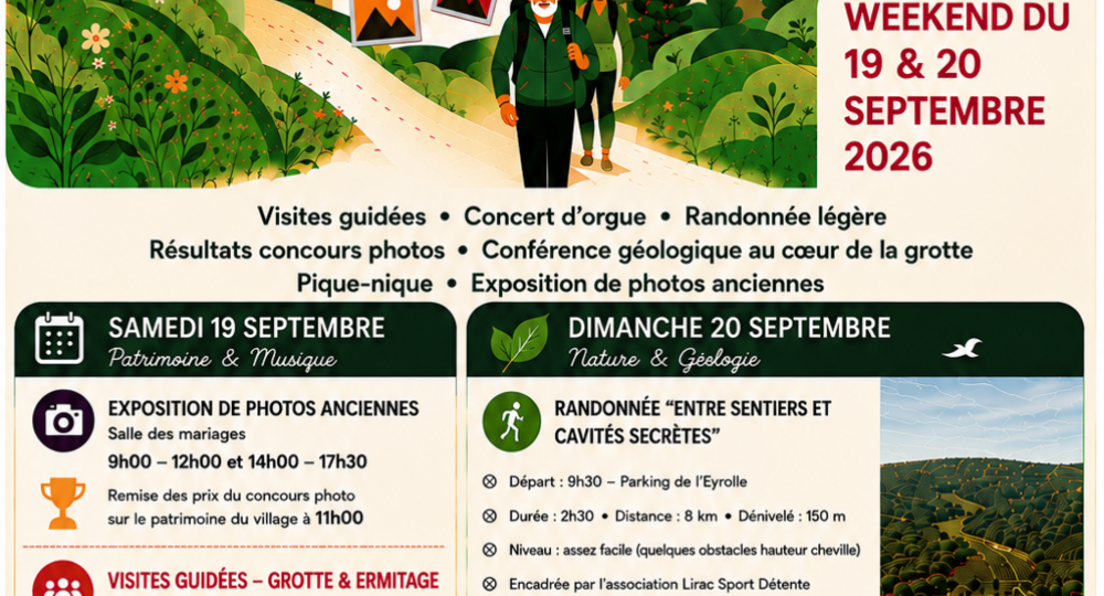 Randonnée et conférence autour de l'ermitage de la Sainte Baume_Lirac