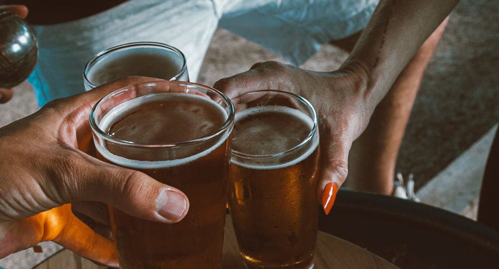 Bière et pétanques