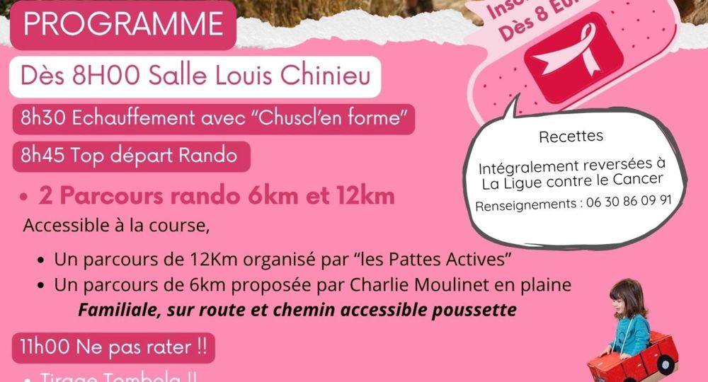 Octobre rose à Chusclan_Chusclan